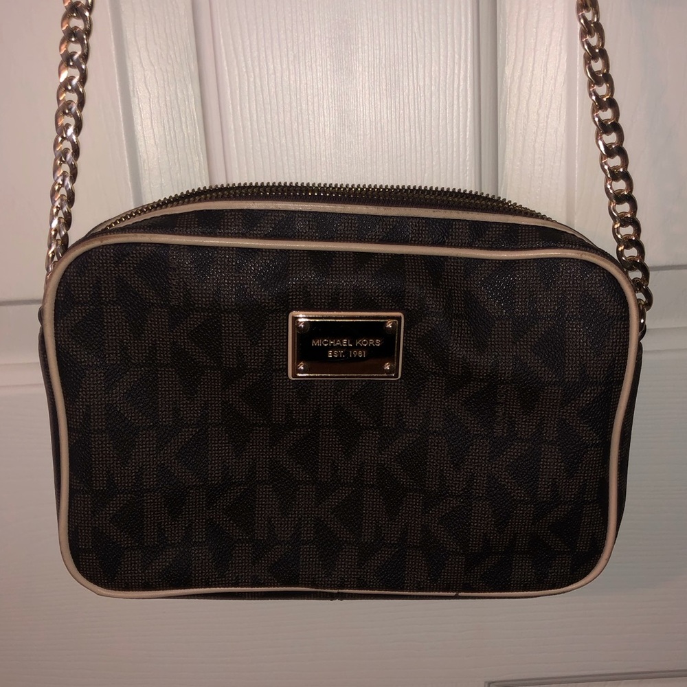 Michael Kors MK Print Satchel